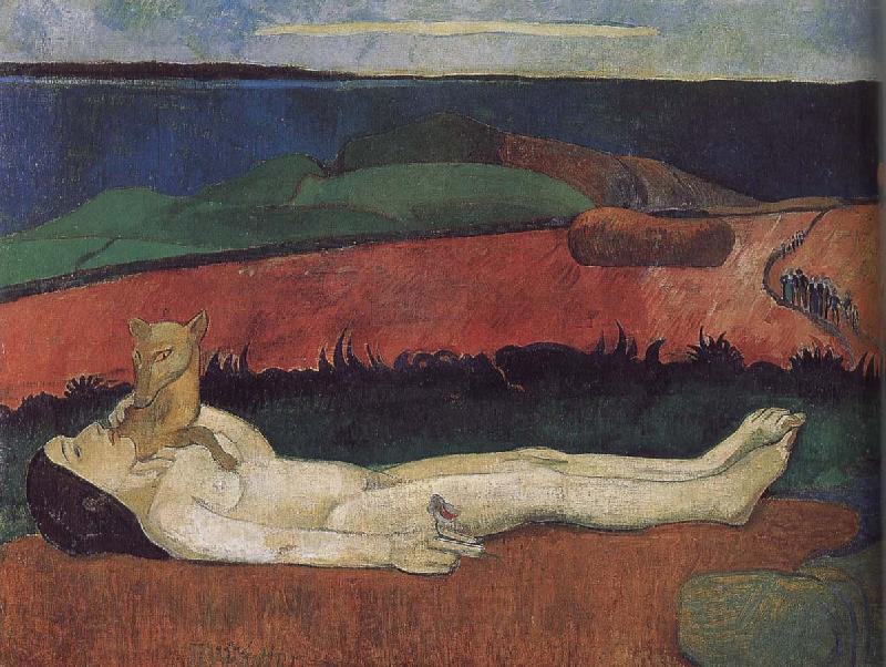Paul Gauguin The loss of virginity Spain oil painting art